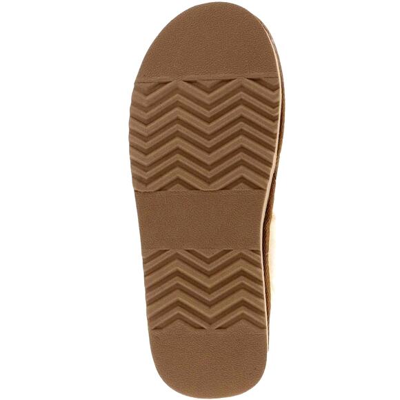 Volatile Microsuede with Faux Sherling Detail Slipper Shoe Fluff 9 - Picture 6 of 6